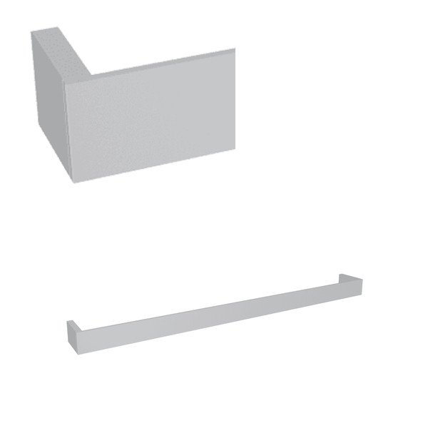 Quartile™ 24" Towel Bar - Polished Chrome | Model Number: QU102-APC