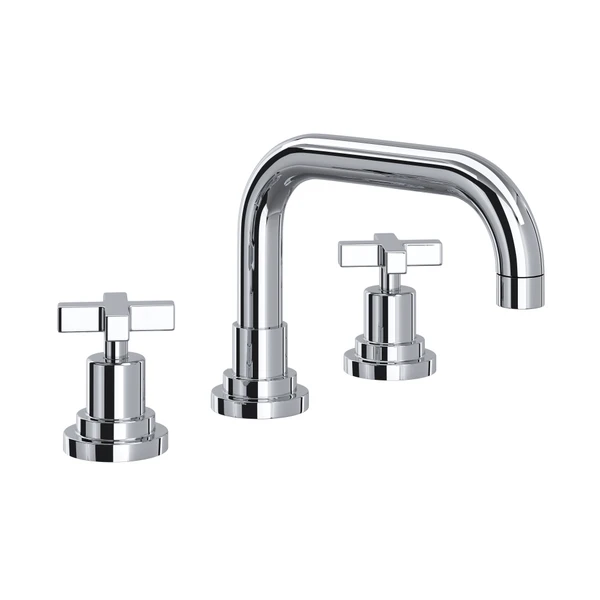 WBASE×CHROME ”THE ORP”【未使用】 ROHL Lombardia® Widespread Lavatory Faucet With U-Spout