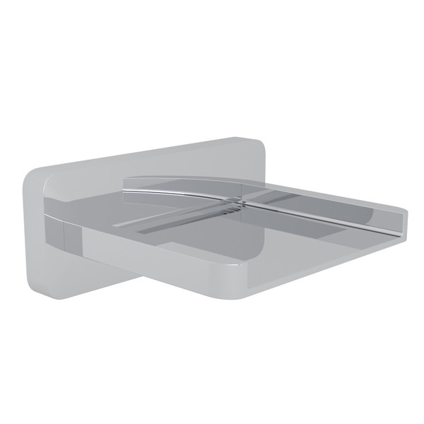 Quartile™ Wall Mount Tub Spout With Trough - Polished Chrome | Model Number: ZA219-APC