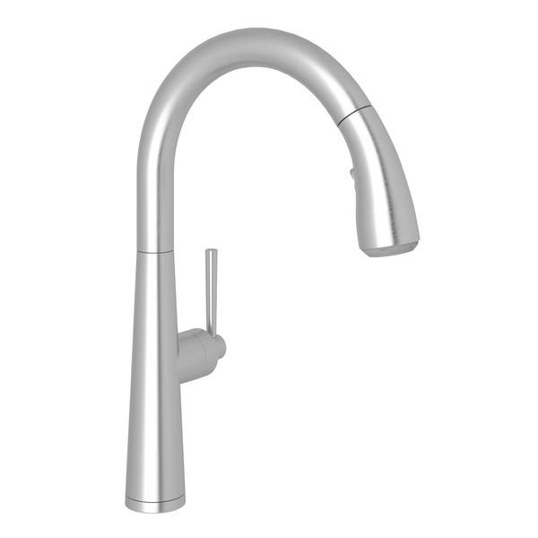 Lux Pulldown Kitchen Faucet - Stainless Steel with Metal Lever Handle | Model Number: R7515LMSS-2 - Product Knockout