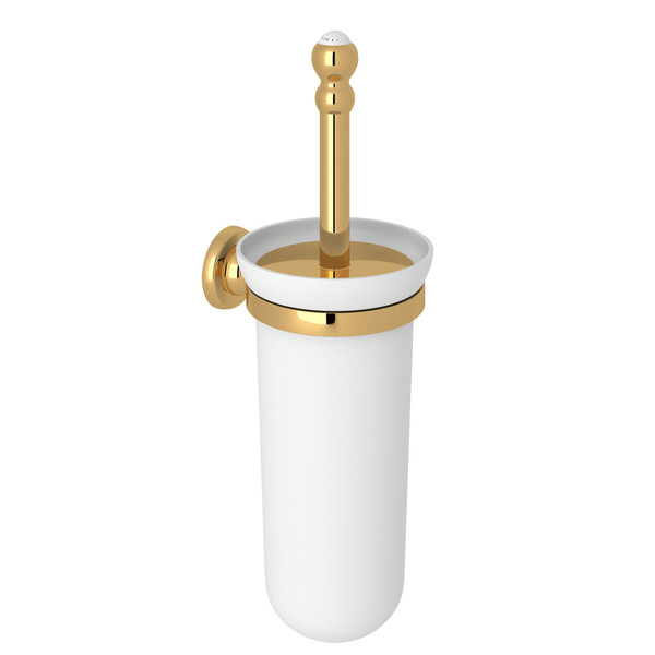 Wall Mount Toilet Brush Holder - English Gold | Model Number: U.6938EG - Product Knockout