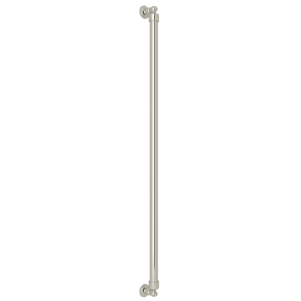 39 3/4 Inch Decorative Grab Bar - Polished Nickel | Model Number: U.6914PN - Product Knockout