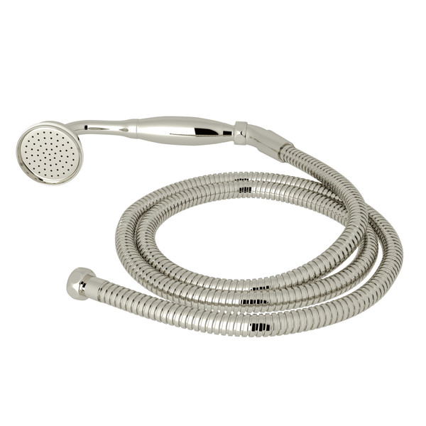 Inclined Handshower and Hose - Polished Nickel | Model Number: U.5387LS-PN - Product Knockout