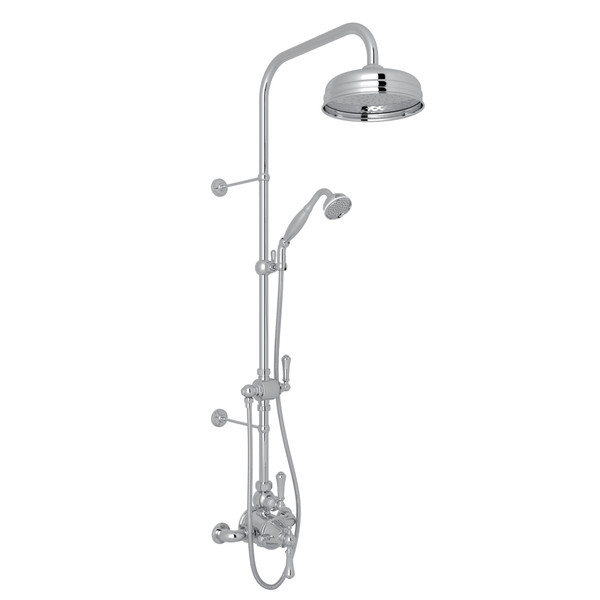 Perrin & Rowe Georgian Era Thermostatic Shower Package - Polished