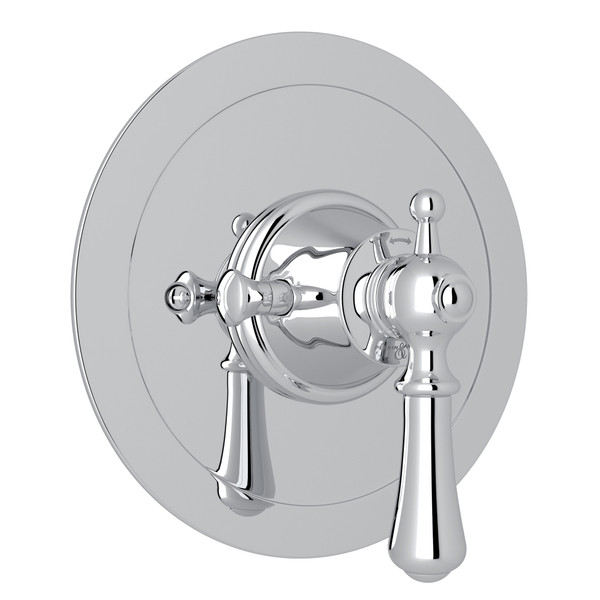 Perrin & Rowe Georgian Era Round Thermostatic Trim Plate without