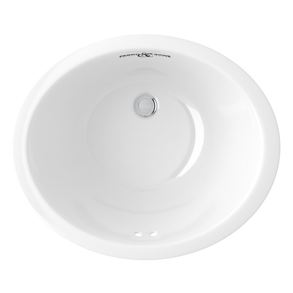 Oval Undermount Sink - White | Model Number: U.2240WH - Product Knockout