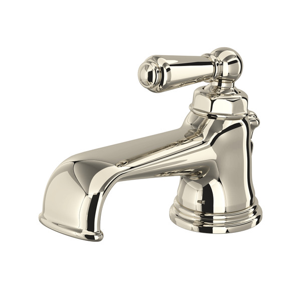 PERRIN ＆ ROWE EDWARDIAN SINGLE HOLE SINGLE LEVER LAVATORY FAUCET IN ENGLISH GOLD WITH POP-UP 並行輸入品 - 1