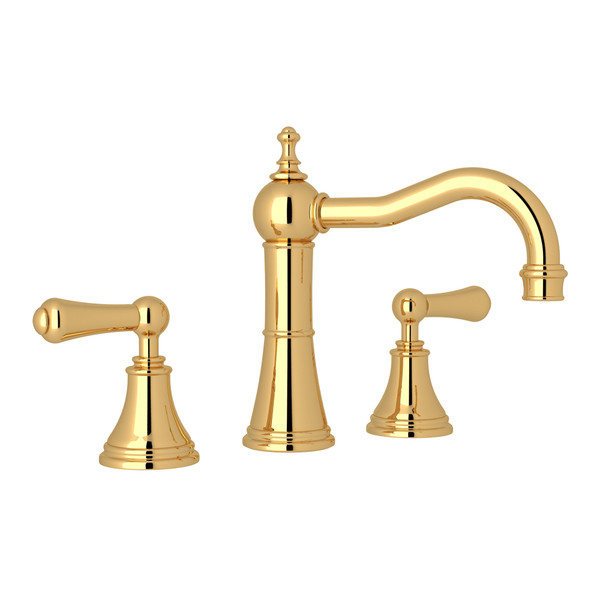 Perrin & Rowe Georgian Era Column Spout Widespread Faucet