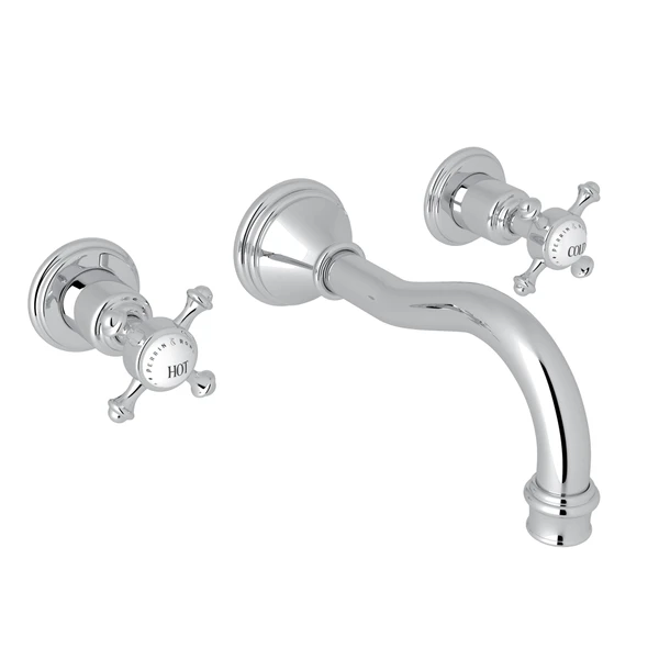 Perrin & Rowe Georgian Era™ Wall Mount Lavatory Faucet Trim