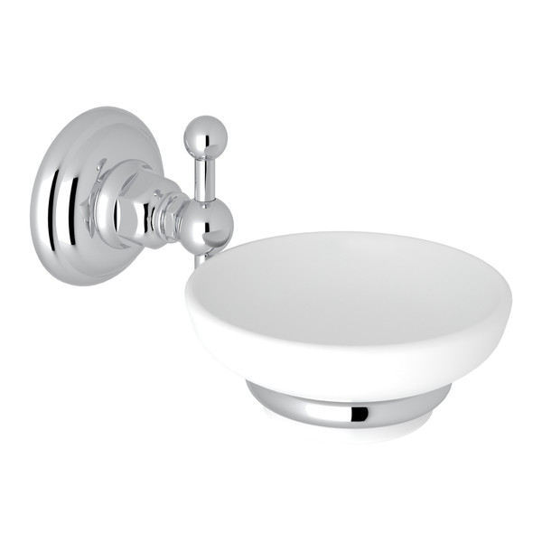 Wall Mount Soap Dish - Polished Chrome | Model Number: A1487APC - Product Knockout