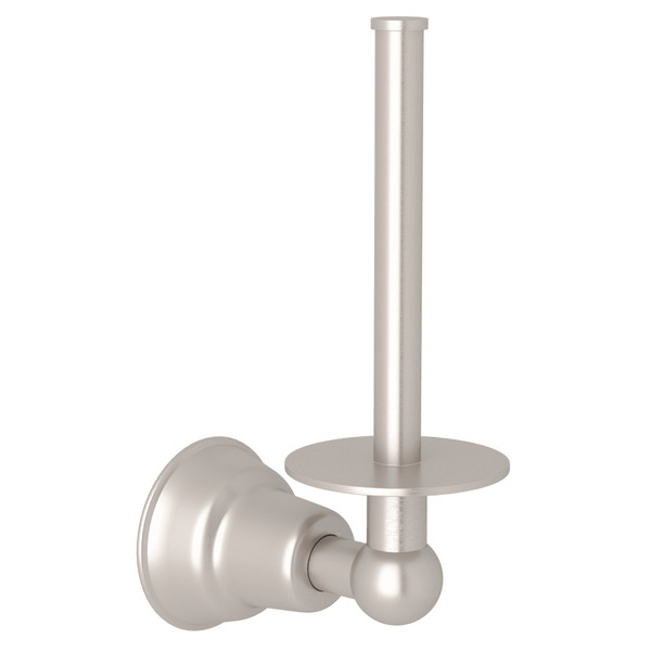 Arcana Wall Mount Spare Toilet Paper Holder - Satin Nickel | Model Number: CIS19STN - Product Knockout