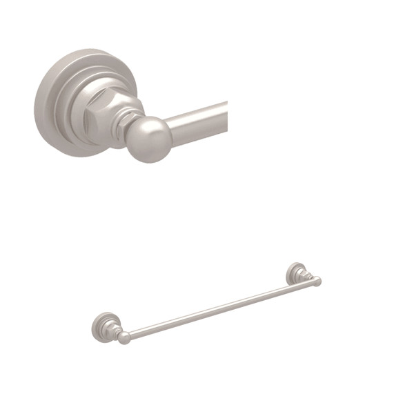 18" Towel Bar - Satin Nickel | Model Number: ROT1/18STN