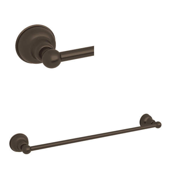 Arcana Wall Mount 30 Inch Single Towel Bar - Tuscan Brass | Model Number: CIS1/30TCB - Product Knockout