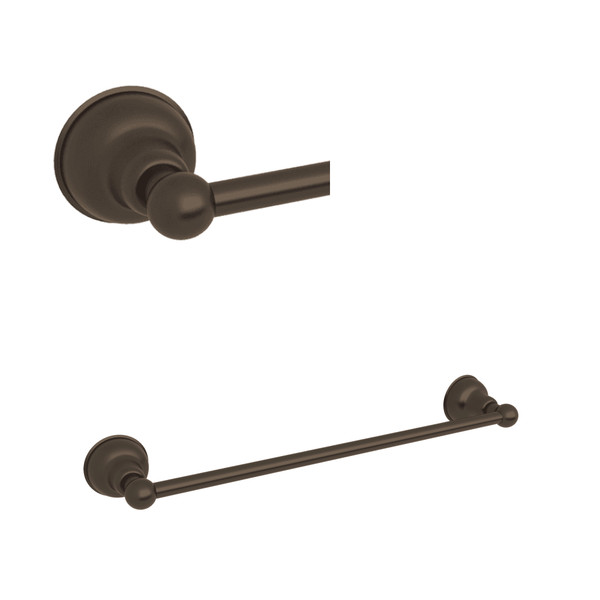 Arcana Wall Mount 24 Inch Single Towel Bar - Tuscan Brass | Model Number: CIS1/24TCB - Product Knockout