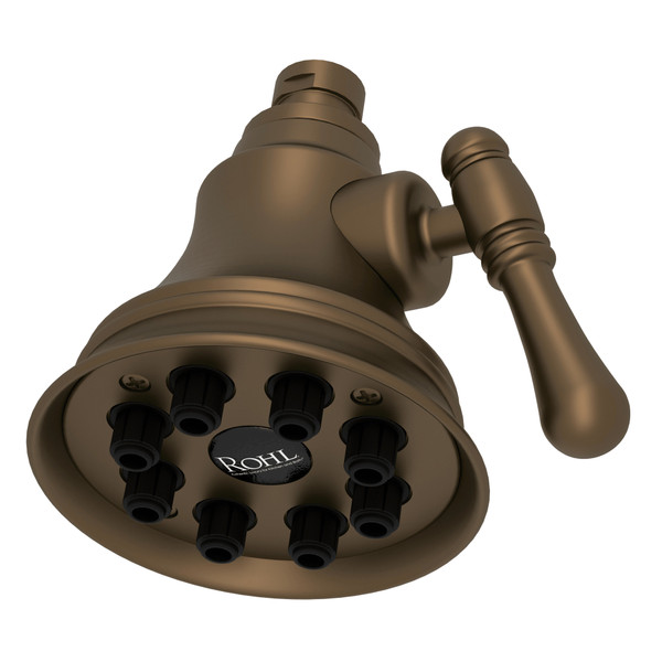 4 Inch Mantova Adjustable Showerhead - English Bronze | Model Number: WI0123EB - Product Knockout