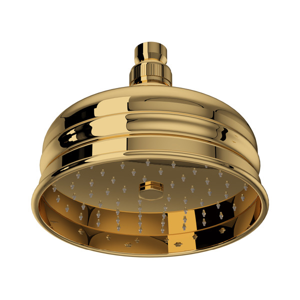 6 Inch Bordano Rain Anti-Calcium Showerhead - Italian Brass | Model Number: 1027/8IB - Product Knockout