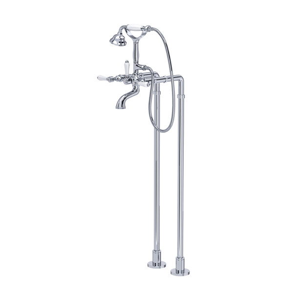 Floor Mount Tub Filler - Polished Chrome | Model Number: AKIT1401NLPAPC
