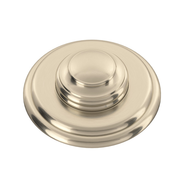 Waste Disposal Air Switch Button - Satin Nickel | Model Number: AS525STN