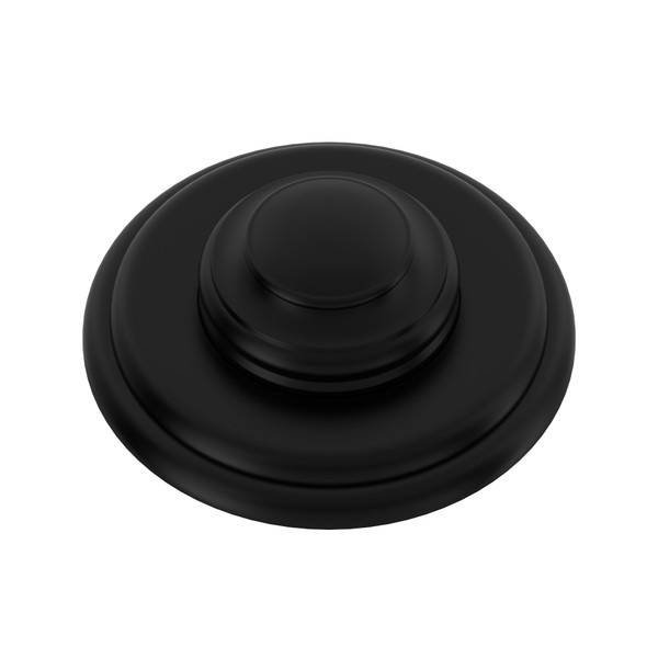 Decorative Luxury Air Activated Switch Button Only for Waste Disposal - Matte Black | Model Number: AS525MB - Product Knockout