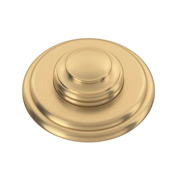Decorative Luxury Air Activated Switch Button Only for Waste Disposal - Satin English Gold | Model Number: AS525SEG - Product Knockout