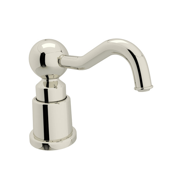 Soap and Lotion Dispenser - Polished Nickel | Model Number: LS650CPN - Product Knockout