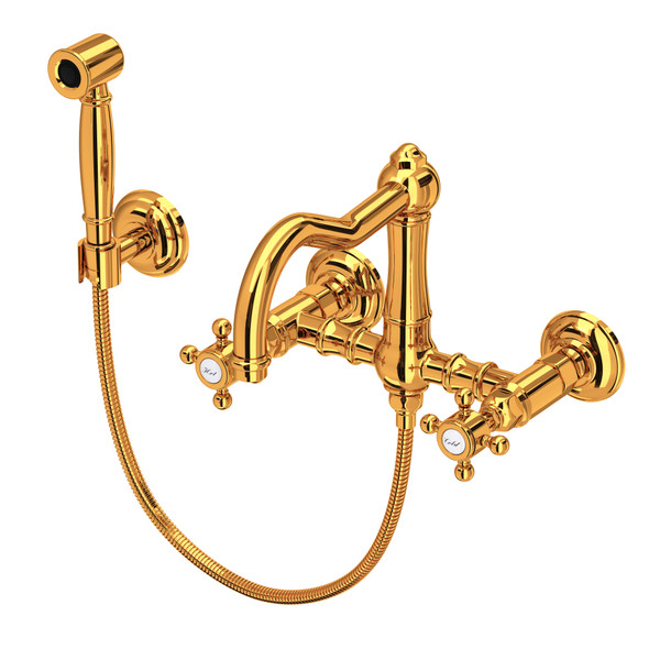 Rohl Country Bath Wall-Mounted Tumbler Holder in Tuscan Brass A1488CTCB  Online 