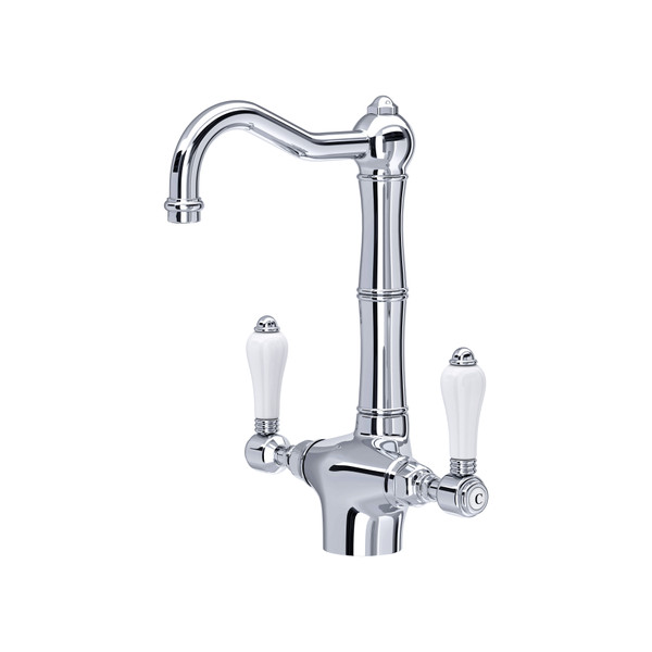 Acqui® Two Handle Bar/Food Prep Kitchen Faucet - Polished Chrome | Model Number: A1680LPAPC-2