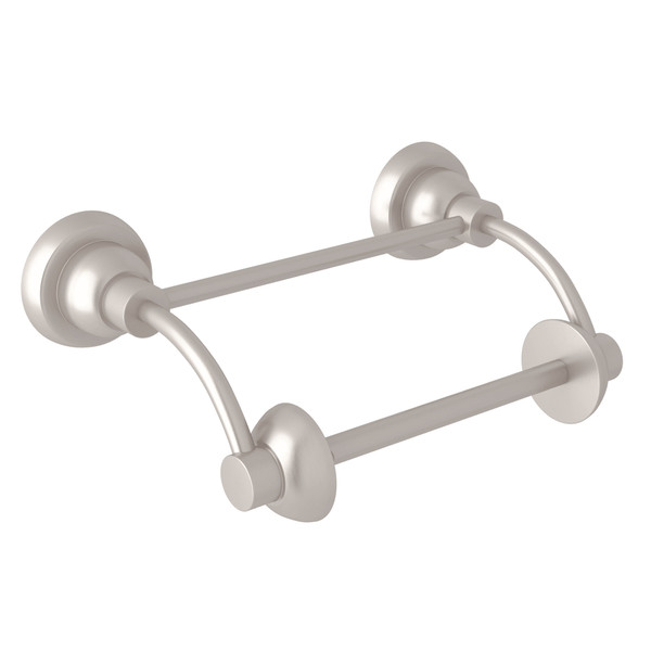 Holborn Wall Mount Pivot Bar Toilet Roll Holder - Satin Nickel | Model Number: U.6448STN - Product Knockout