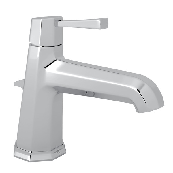 Deco Single Hole Single Lever Bathroom Faucet - Polished Chrome with Metal Lever Handle | Model Number: U.3135LS-APC-2 - Product Knockout