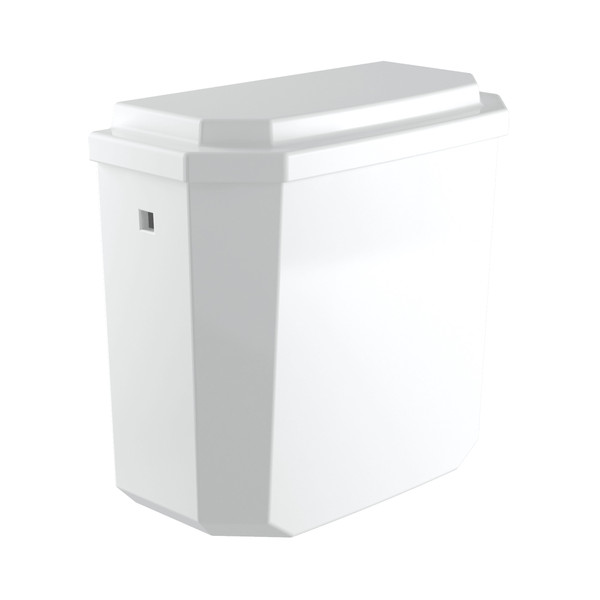 Close Coupled Water Closet Tank Cistern Only With 1.28 GPF Flush Mechanism - White | Model Number: U.2947WH - Product Knockout