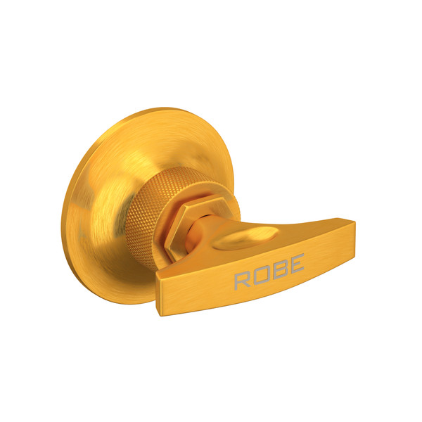 Graceline Wall Mount Single Robe Hook - Satin Gold | Model Number: MBG7SG - Product Knockout