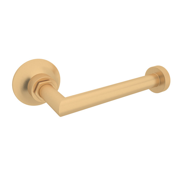 Graceline Wall Mount Single Toilet Paper Holder - Satin Brass | Model Number: MBG8STB - Product Knockout