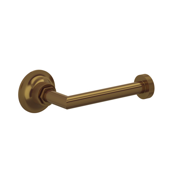 Graceline Wall Mount Single Toilet Paper Holder - French Brass | Model Number: MBG8FB - Product Knockout