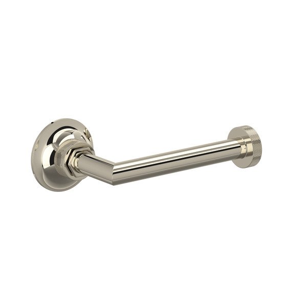 Graceline Wall Mount Single Toilet Paper Holder - Polished Nickel | Model Number: MBG8PN - Product Knockout