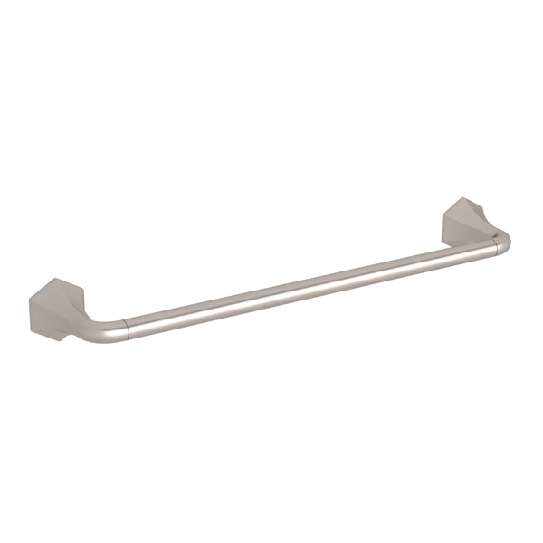 Bellia Wall Mount 18 Inch Single Towel Bar - Satin Nickel | Model Number: BE101-STN - Product Knockout