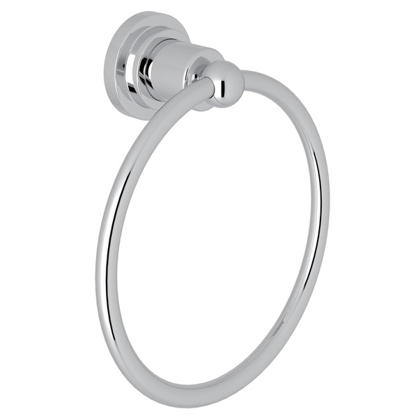 Campo Wall Mount Towel Ring - Polished Chrome | Model Number: A1485IWAPC - Product Knockout