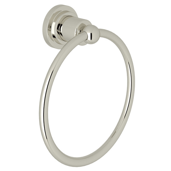 Campo Wall Mount Towel Ring - Polished Nickel | Model Number: A1485IWPN - Product Knockout