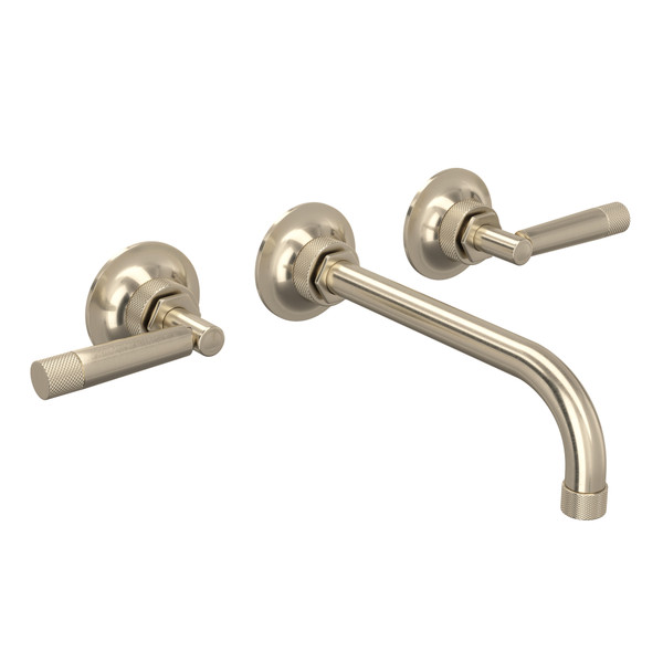 Graceline® Wall Mount Lavatory Faucet Trim - Satin Nickel | Model Number: MB2030LMSTNTO-2