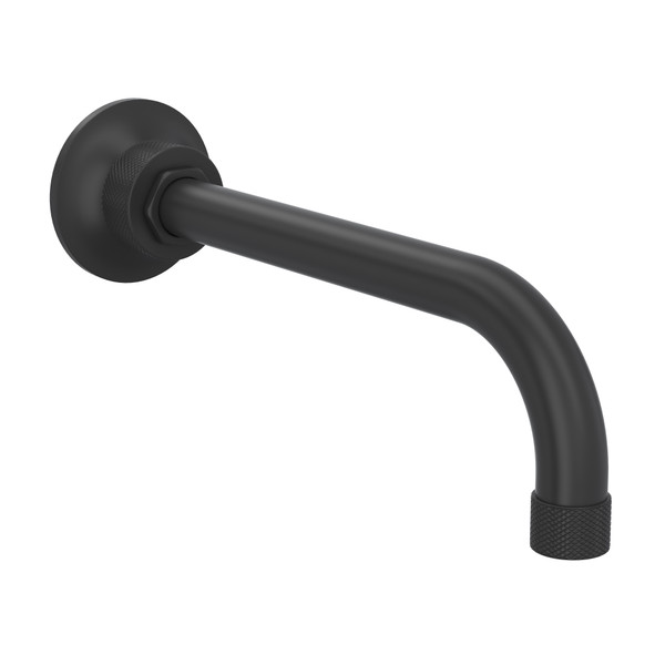 Graceline® Wall Mount Tub Spout - Matte Black | Model Number: MB2045MB