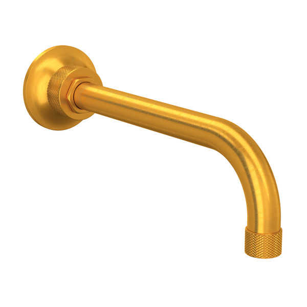 DISCONTINUED Graceline® Wall Mount Tub Spout - Satin Gold | Model Number: MB2045SG