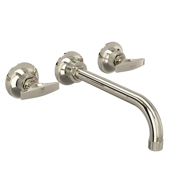 Graceline® Wall Mount Tub Filler Trim - Polished Nickel | Model Number: MB2037DMPNTO