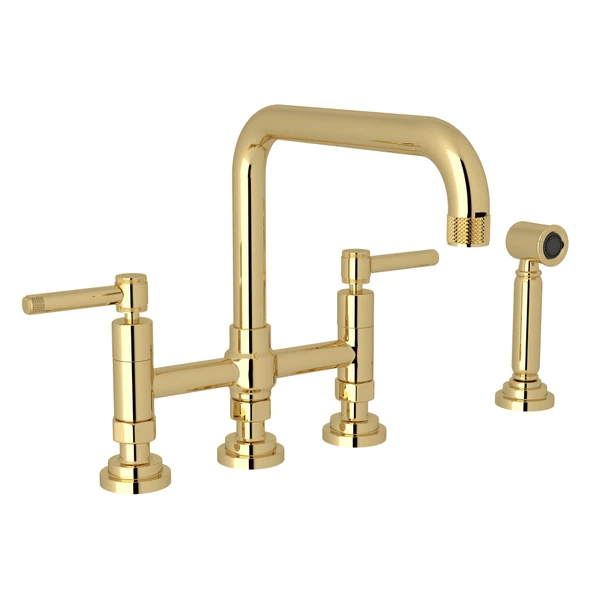ROHL Campo™ Bridge Kitchen Faucet With Side Spray