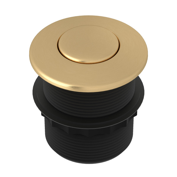 Air Activated Switch Button Only for Waste Disposal - Satin English Gold | Model Number: AS425SEG - Product Knockout