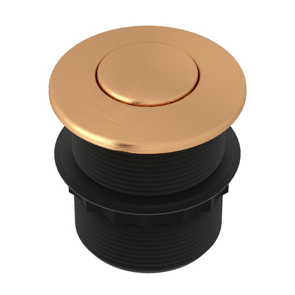 Air Activated Switch Button Only for Waste Disposal - Satin Gold | Model Number: AS425SG - Product Knockout