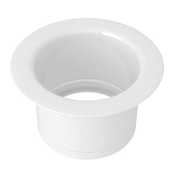 Extended Disposal Flange - White | Model Number: ISE10082WH - Product Knockout