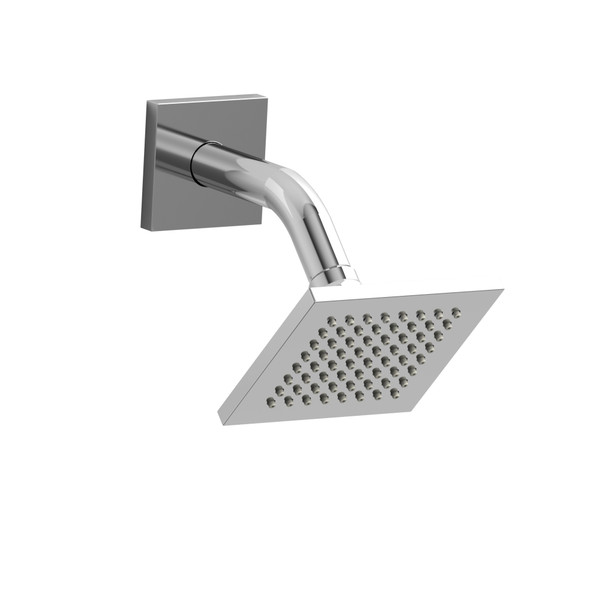4 Inch Rain Showerhead With Arm  - Chrome | Model Number: 384C - Product Knockout