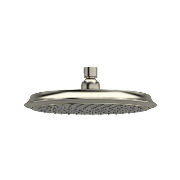 9 Inch Rain Showerhead  - Brushed Nickel | Model Number: 408BN - Product Knockout