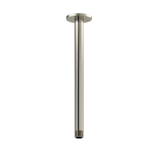 12" Ceiling Mount Shower Arm - Brushed Nickel | Model Number: 507BN