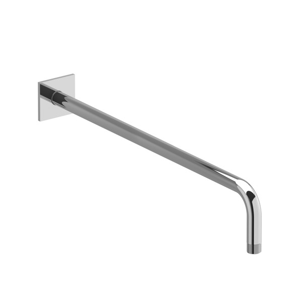 20 Inch Wall Mount Shower Arm With Square Escutcheon  - Chrome | Model Number: 533C - Product Knockout