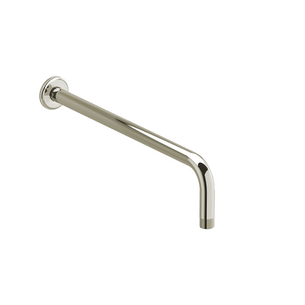 16 Inch Wall Mount Shower Arm With Round Escutcheon  - Polished Nickel | Model Number: 554PN - Product Knockout